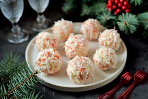 Nut-Coated Cheese Balls for New Year's