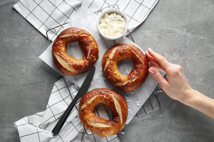 Sourdough Bagels