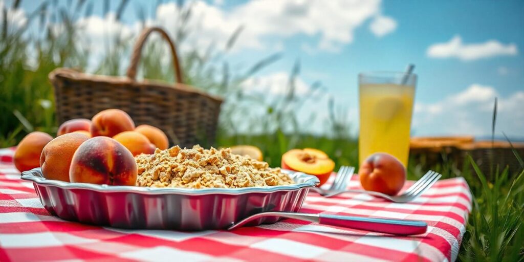 Peach Crumble Recipe