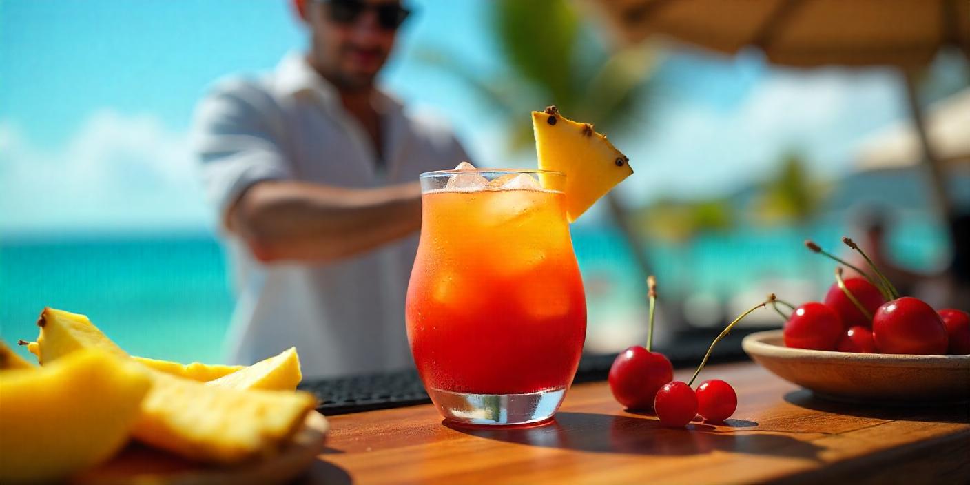 1"Bahama Mama Drink Recipe: Your Ultimate Tropical Escape in a Glass"