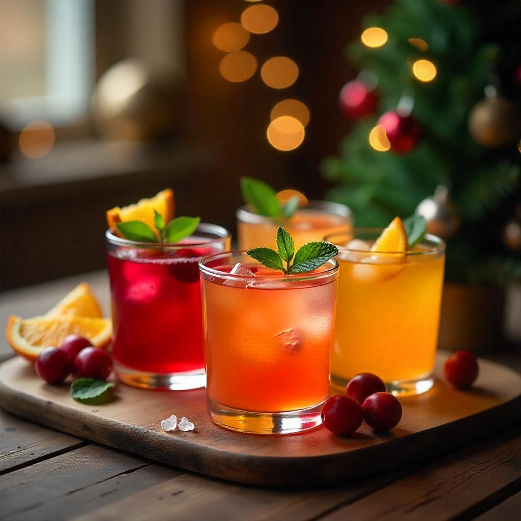 Alcohol-Free Christmas Shot Recipes