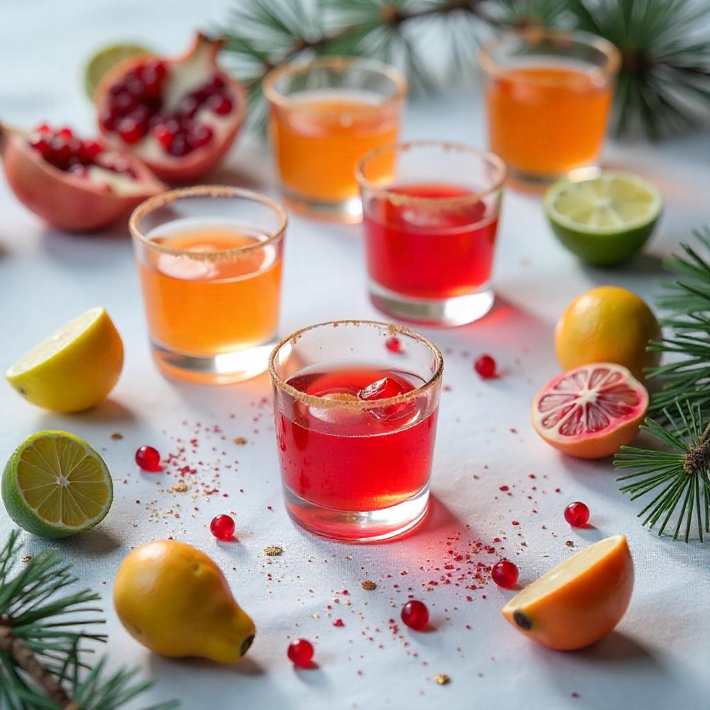 Alcohol-Free Christmas Shot Recipes