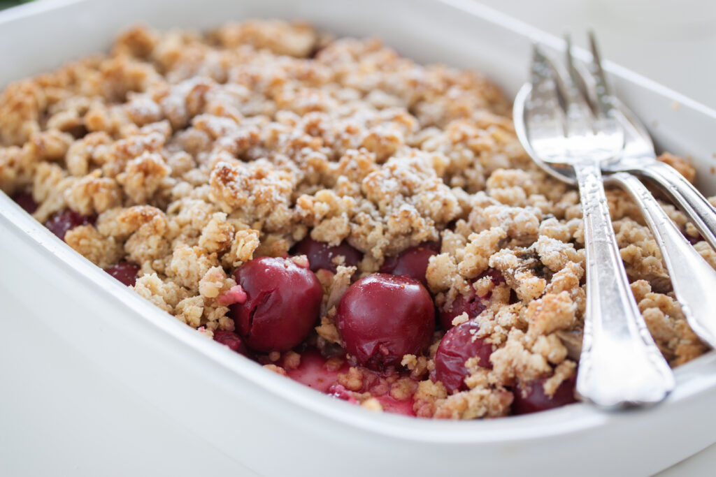  Cherry Cobbler with Cake Mix