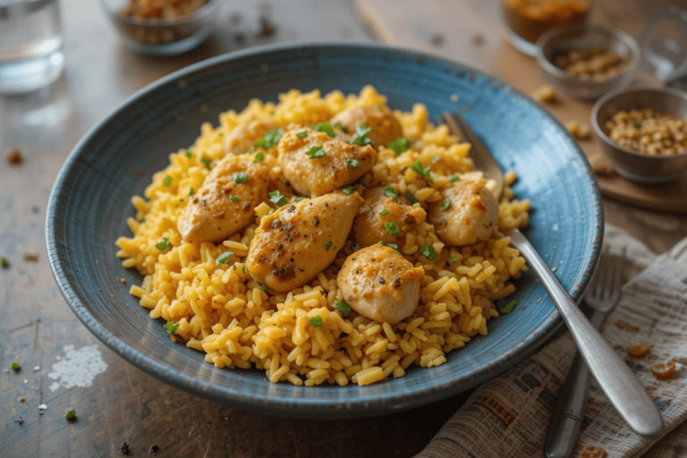 Chicken and Yellow Rice