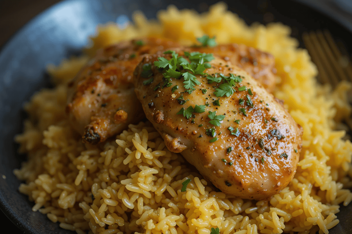 Chicken and Yellow Rice