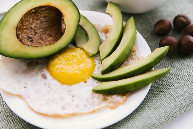 Eggs with Avocado