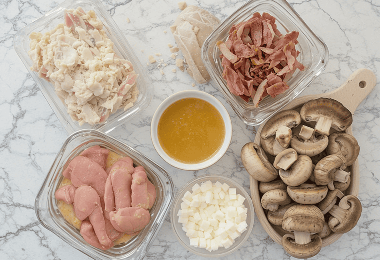 Key Ingredients for Alice Springs Chicken Casserole