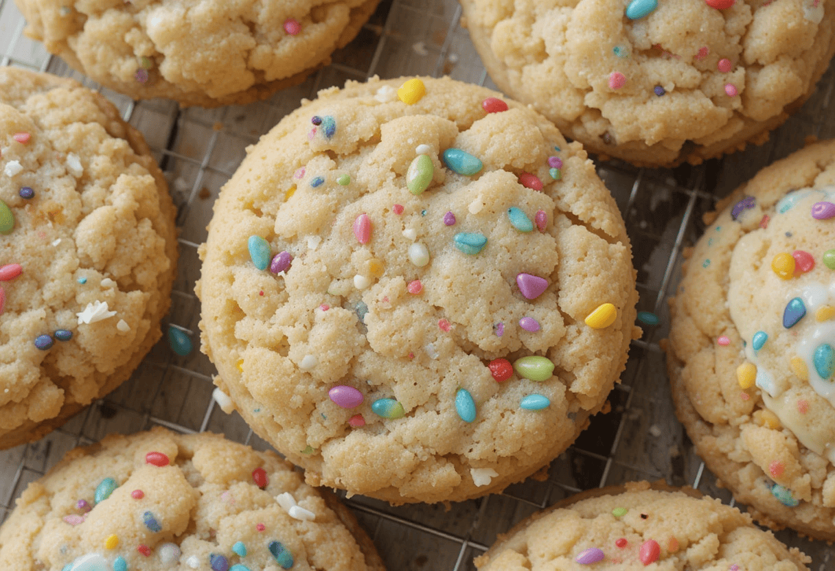 birthday cake cookie recipe